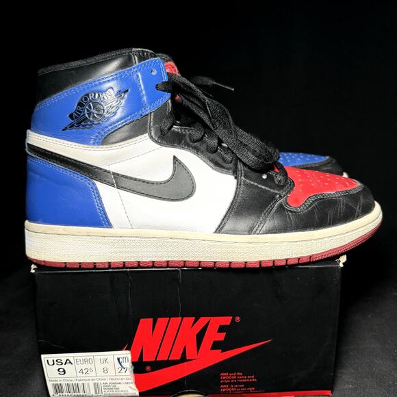 Size 9 - Air Jordan 1 Retro High OG Top 3 2016 Men's Sneakers Ships Now